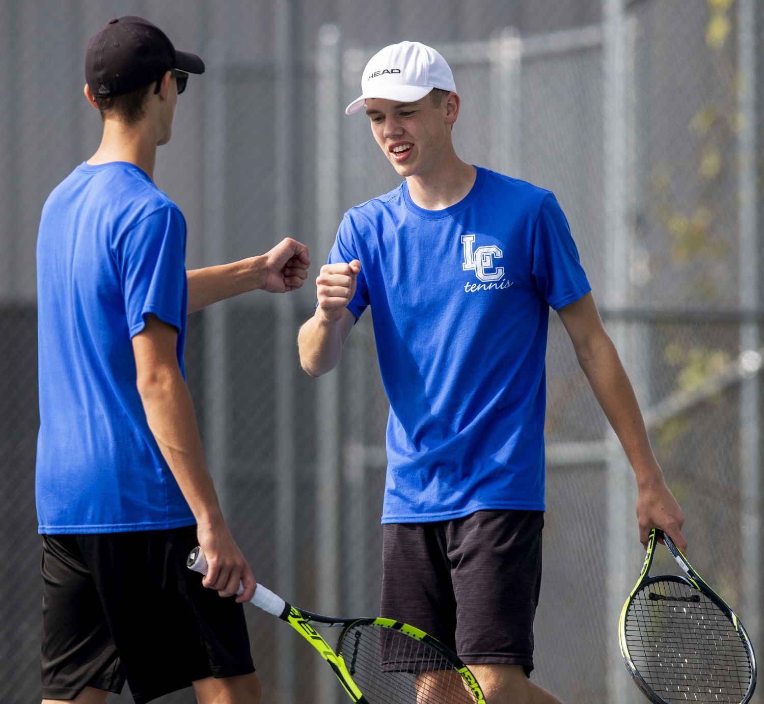 Class B boys state tennis, 10.14